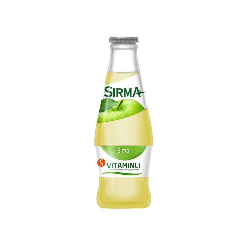 Sırma Vitaminli C-Plus Elma Maden Suyu 200 ml 24 Lü