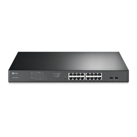 TP-LINK TL-SG1218MPE 16 PORT GIGABIT + 2 SFP RACKMOUNT 192W POE SWITCH