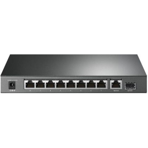 TP-LINK TL-SG1210P 8 PORT GIGABIT + 1XRJ45+1XSFP UPLINK DESKTOP 63W POE SWITCH