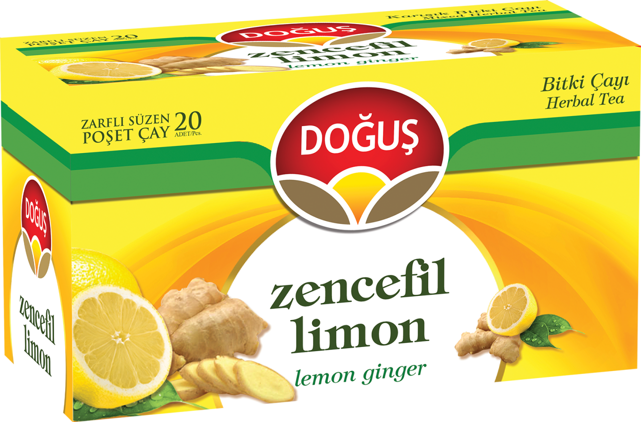 Doğuş Bitki Çayı Zencefil Limon 20'li Paket