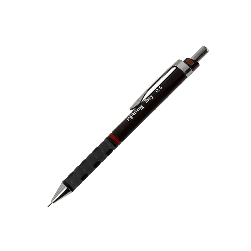 Rotring Tikky Versatil Uçlu Kalem 0.5 mm Bordo