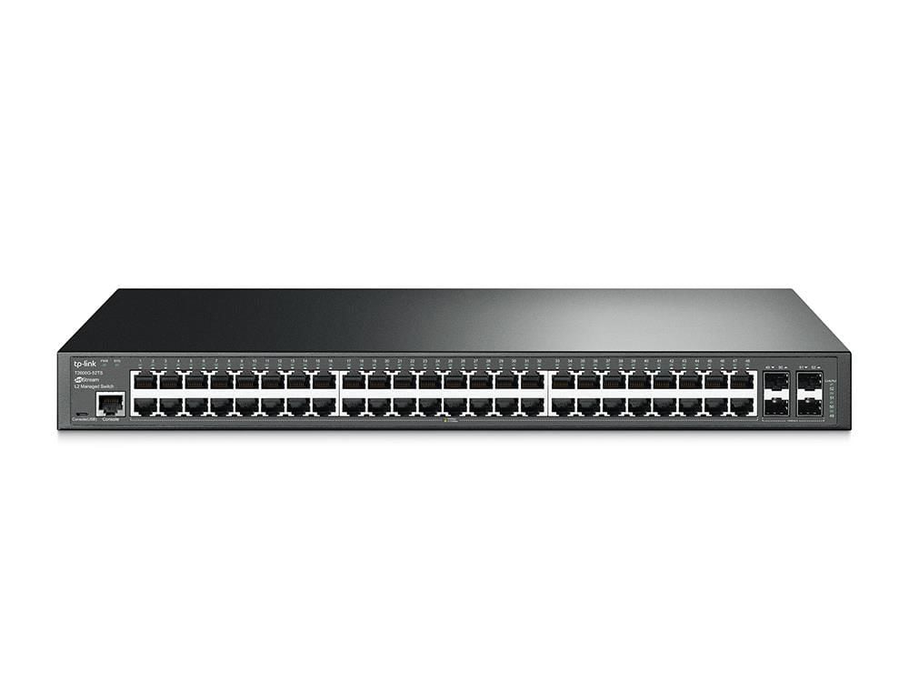 TP-LINK TL-SG3452 48 PORT GIGABIT + 4X1GB SFP L3/L2 YONETILEBILIR RACKMOUNT SWITCH