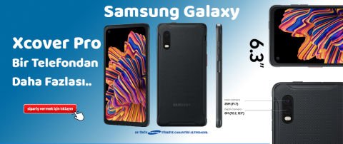 Samsung Galaxy Xcover Pro 64 GB 4 GB Ram Akıllı Telefon (Samsung Türkiye Garantili)