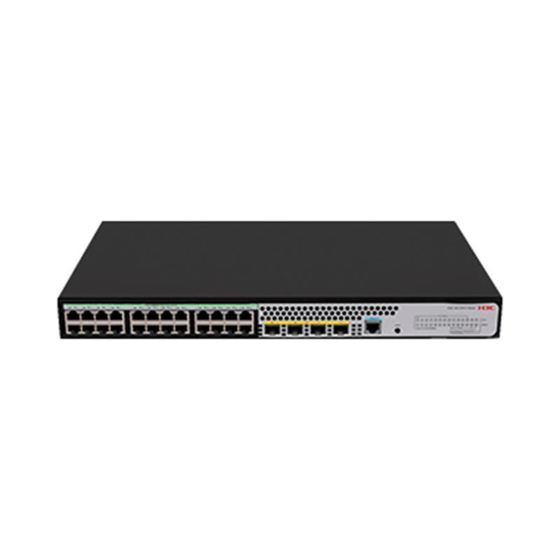 H3C 9801A41C S5120V3-28P-LI 24 PORT GIGABIT+4X1GB SFP 1XCONSOLE PORT YÖNETİLEBİLİR RACKMOUNT SWITCH