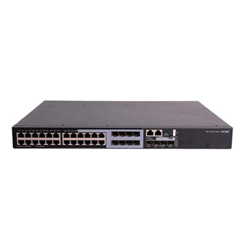 H3C 9801A1MM LS-5130S-28S-PWR-HI-GL 24 PORT GIGABIT+4X10GB SFP UPLINK CONSOLE PORT YÖNETİLEBİLİR 810W POE (ADAPTÖRSÜZ)