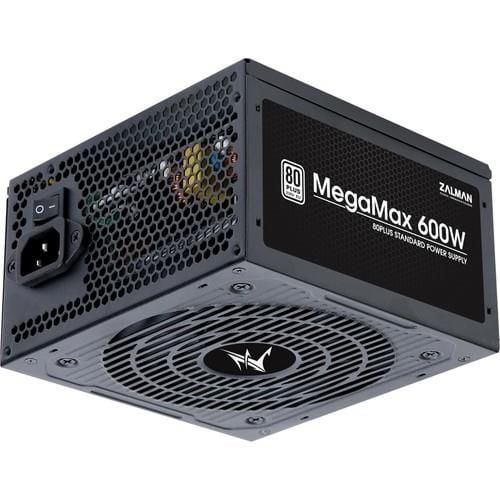 ZALMAN ZM600 TXII 600W +80 PLUS DUAL FORWARD 120MM FAN POWER SUPPLY