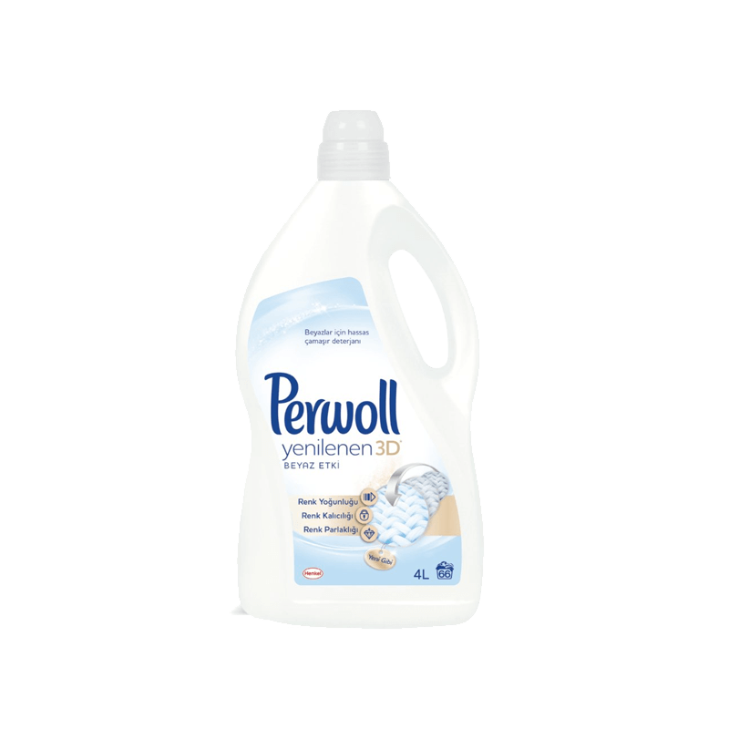 Perwoll Sıvı Çamaşır Deterjanı Beyazlar İçin 4 Lt