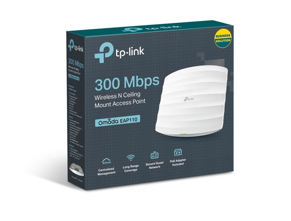 TP-LINK EAP110 300MBPS WIRELESS TAVAN ACCESS POINT