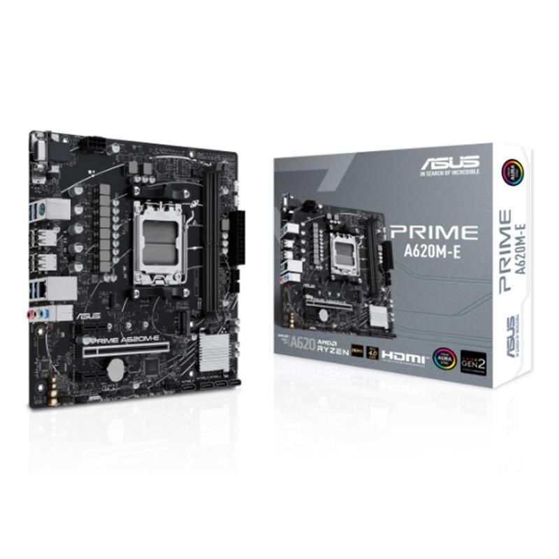 ASUS PRIME A620M-E DDR5 1XVGA 1XHDMI 1XDP 1XM.2 USB 3.2 AM5 MATX