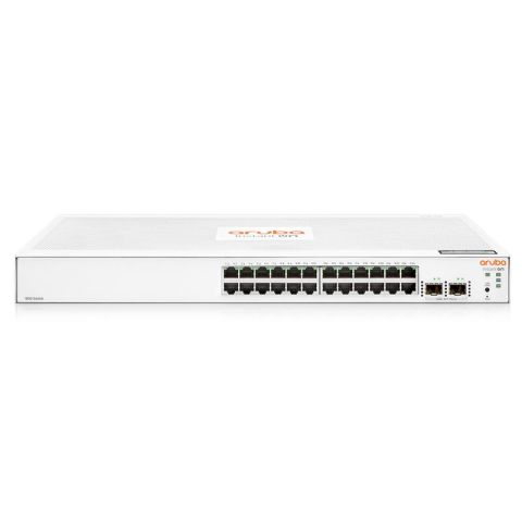 HPE JL812A 24 PORT GIGABIT + 2X1GB SFP UPLINK YONETILEBILIR RACKMOUNT SWITCH