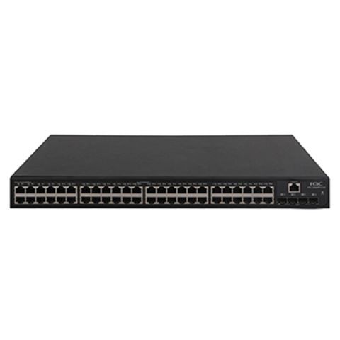 H3C S5048PV3-EI-PWR 48 PORT GIGABIT + 4X1GB SFP UPLINK YONETILEBILIR L2 370W POE RACKMOUNT SWITCH