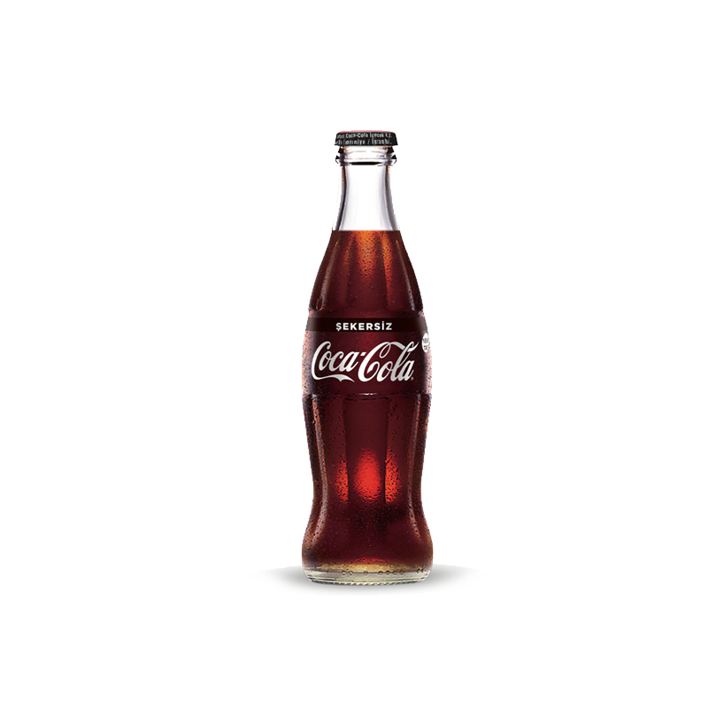 Coca Cola Zero Cam Şişe 250 ml 24'lü Paket