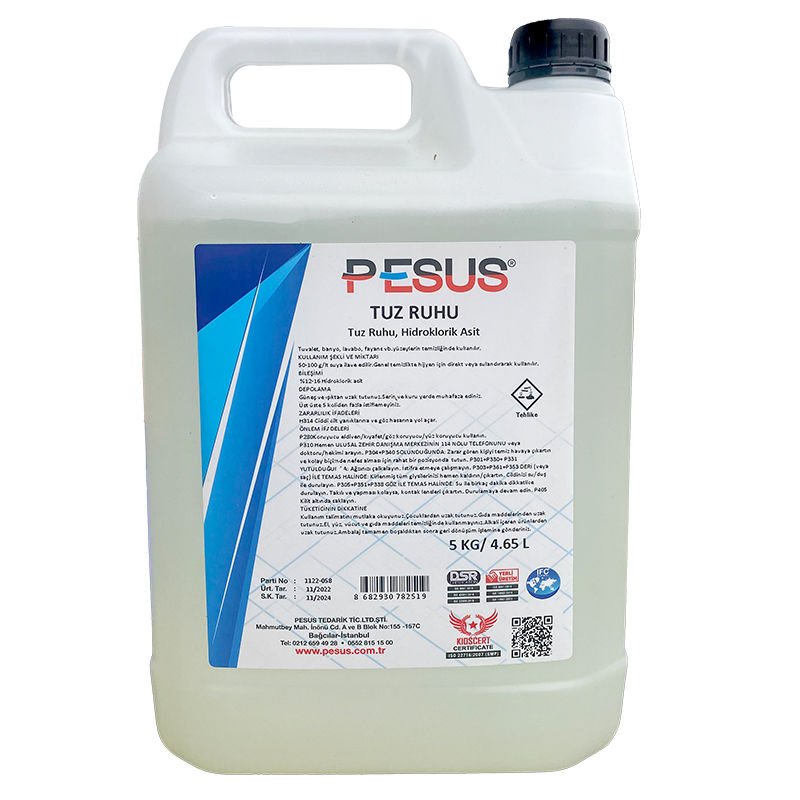 Pesus Tuz Ruhu 5 Kg