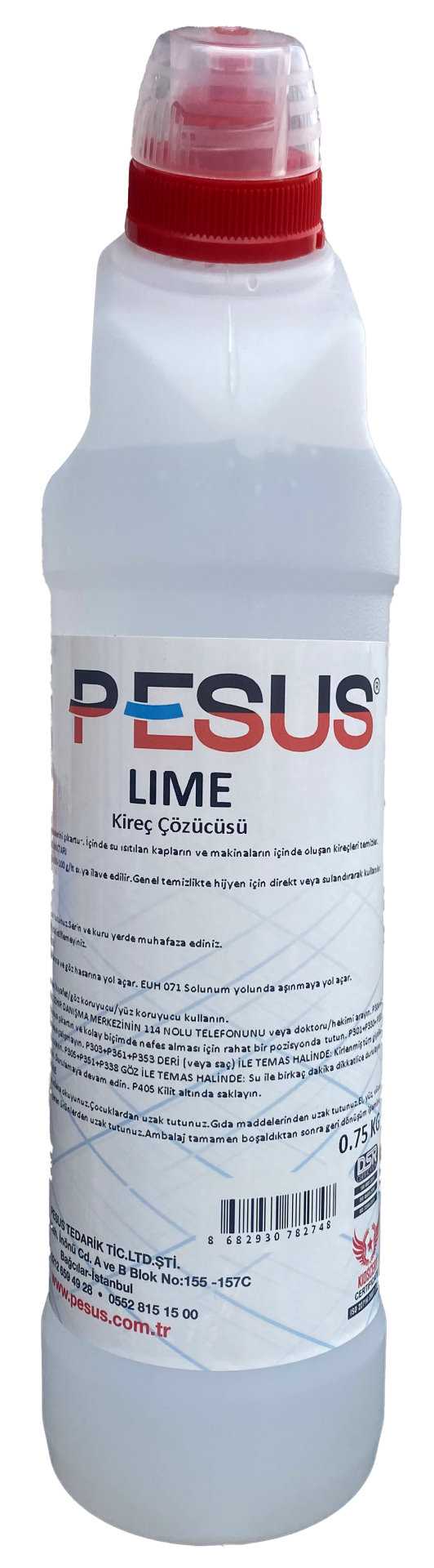 Pesus Lime Kireç ve Pas Sökücü 750 Ml