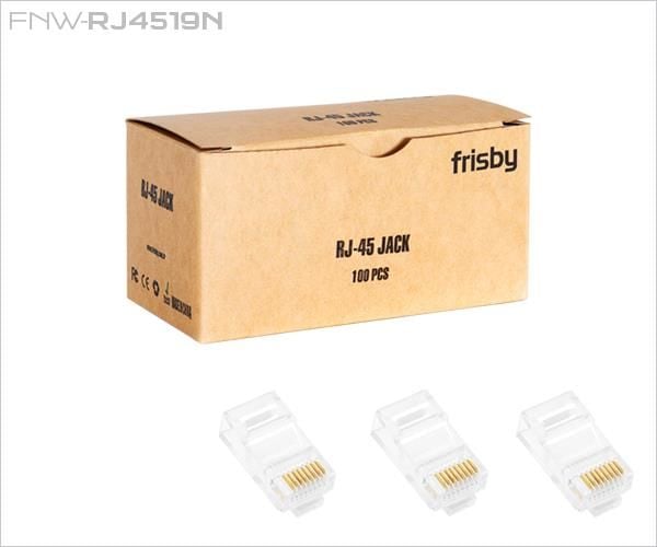 FRISBY FNW-RJ4519N RJ45 UTP 100 ADET KONNEKTOR