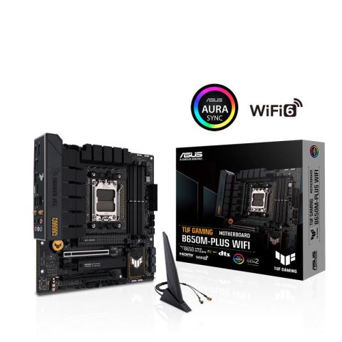 MSI RADEON B650M GAMING PLUS WIFI DDR5 6400MHZ 1XHDMI 1XDP 2XM.2 USB 3.2 AM5 MATX