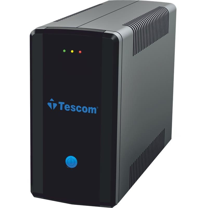 TESCOM LEO+ 850VA 1F/1F (1X9AH) LCD LINE INT. UPS 5/10DK