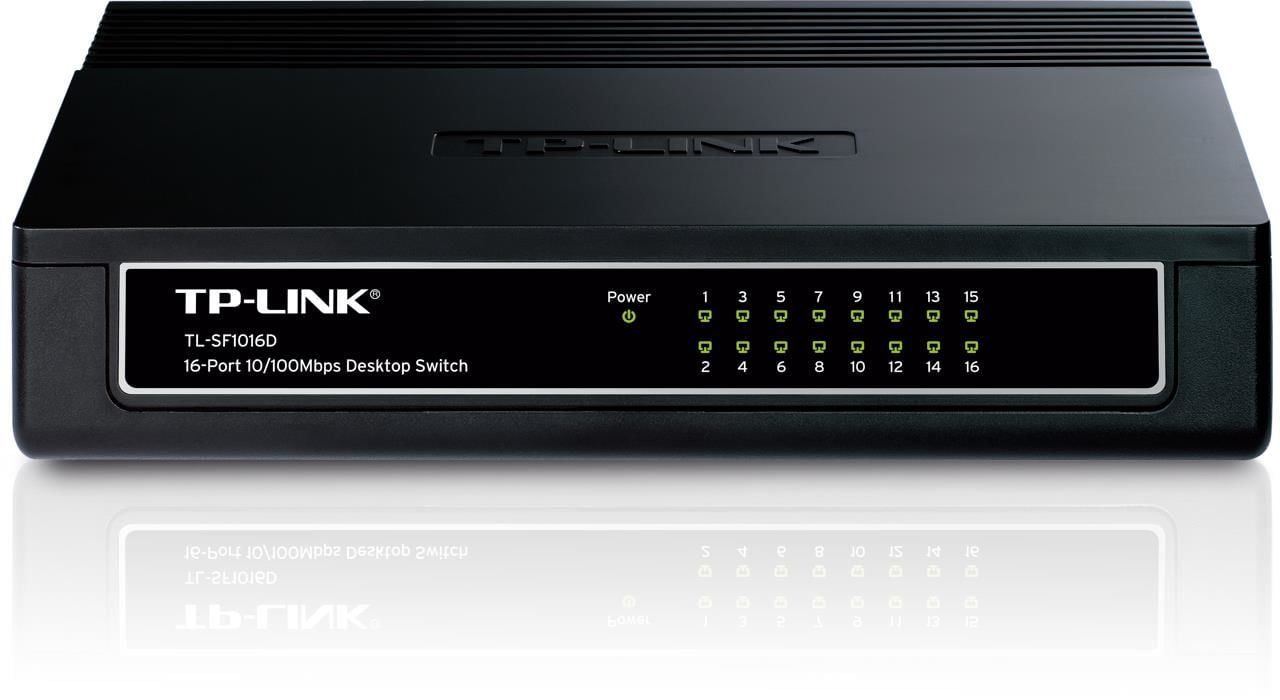 TP-LINK TL-SF1016D 16 PORT 10/100 SWITCH