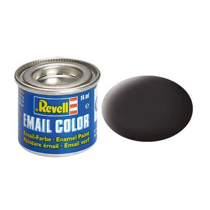 Email Color - Tar Black Mat - 14ml - 06