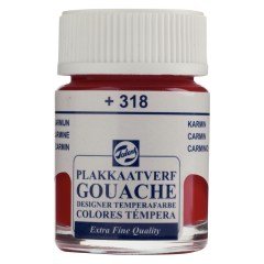 Talens Guaj Boya 16 ml - Carmine 318