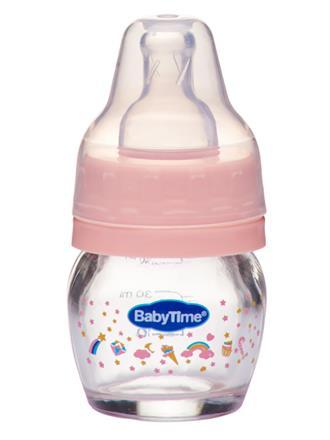 Baby Time Mini Cam Alıştırma Bardağı 30 Ml - Pembe