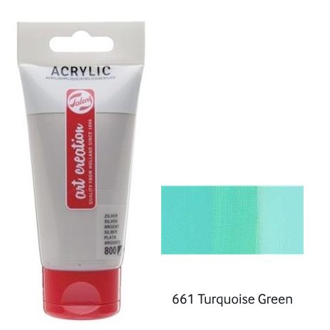 Talens Artcreation Akrilik Boya 75ml - N:661 Turquoise Green