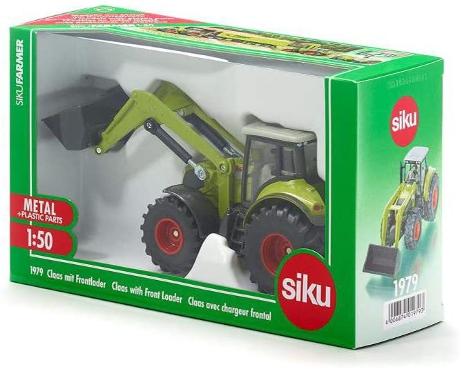 Claas With Front Loader Model Ön Yükleyicili Traktör 1:50 N:1979