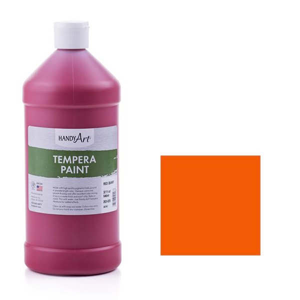 Tempera Paint 946ml - Orange