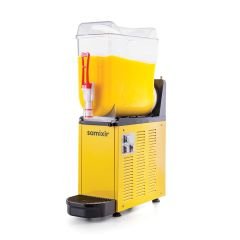 Mono Ice Slush Granita Milkshake ve Soğuk Meyve Suyu Dispenseri, 12 L, Sarı