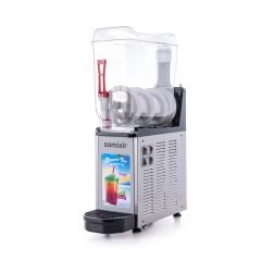 Allure Twin Ice Slush Granita Milkshake ve Soğuk Meyve Suyu Dispenseri, 12 L, Inox