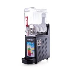 Allure Twin Ice Slush Granita Milkshake ve Soğuk Meyve Suyu Dispenseri, 12 L, Siyah