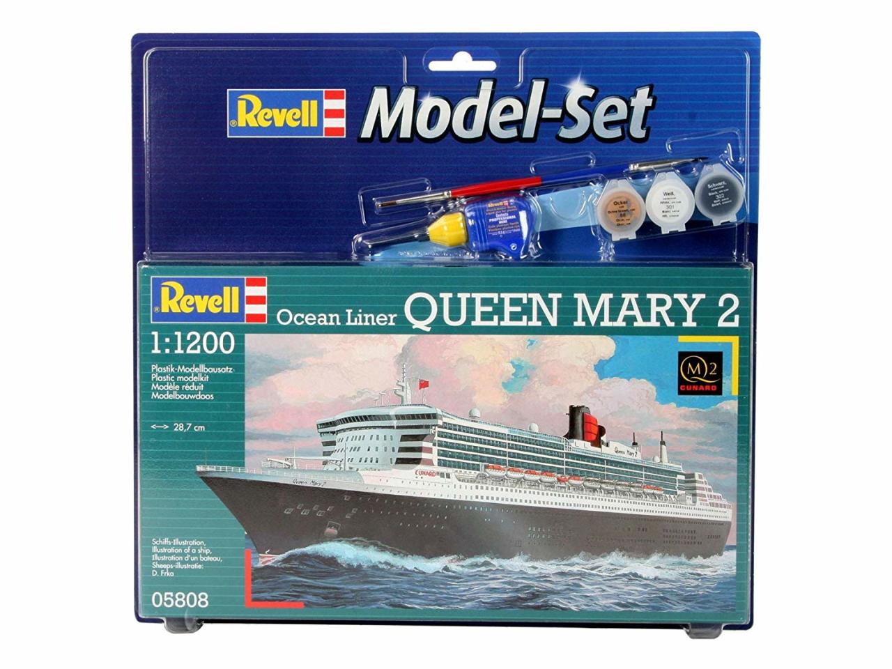 Queen Mary 2 Model Gem, Set - 1/1200 - 5808