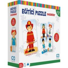 Ca Games 5030 Eğitici Puzzle Meslekler 36 Parça