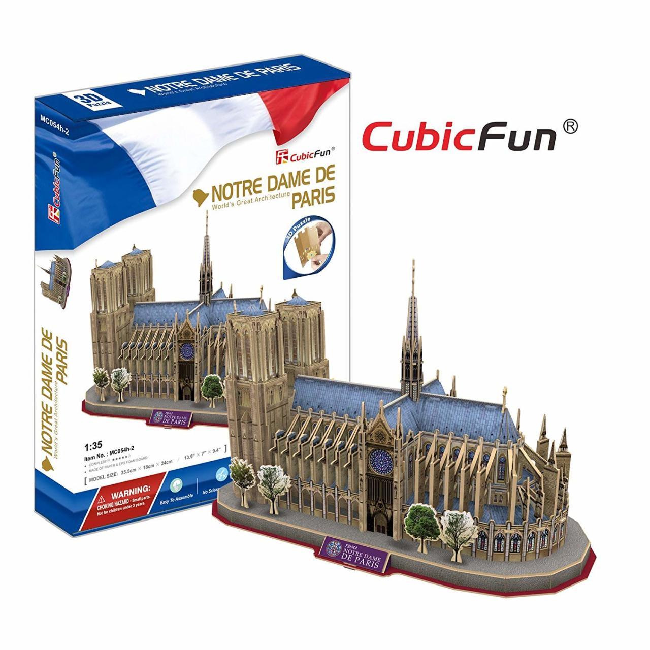 3 Boyutlu Puzzle - Notre Dame Katedrali