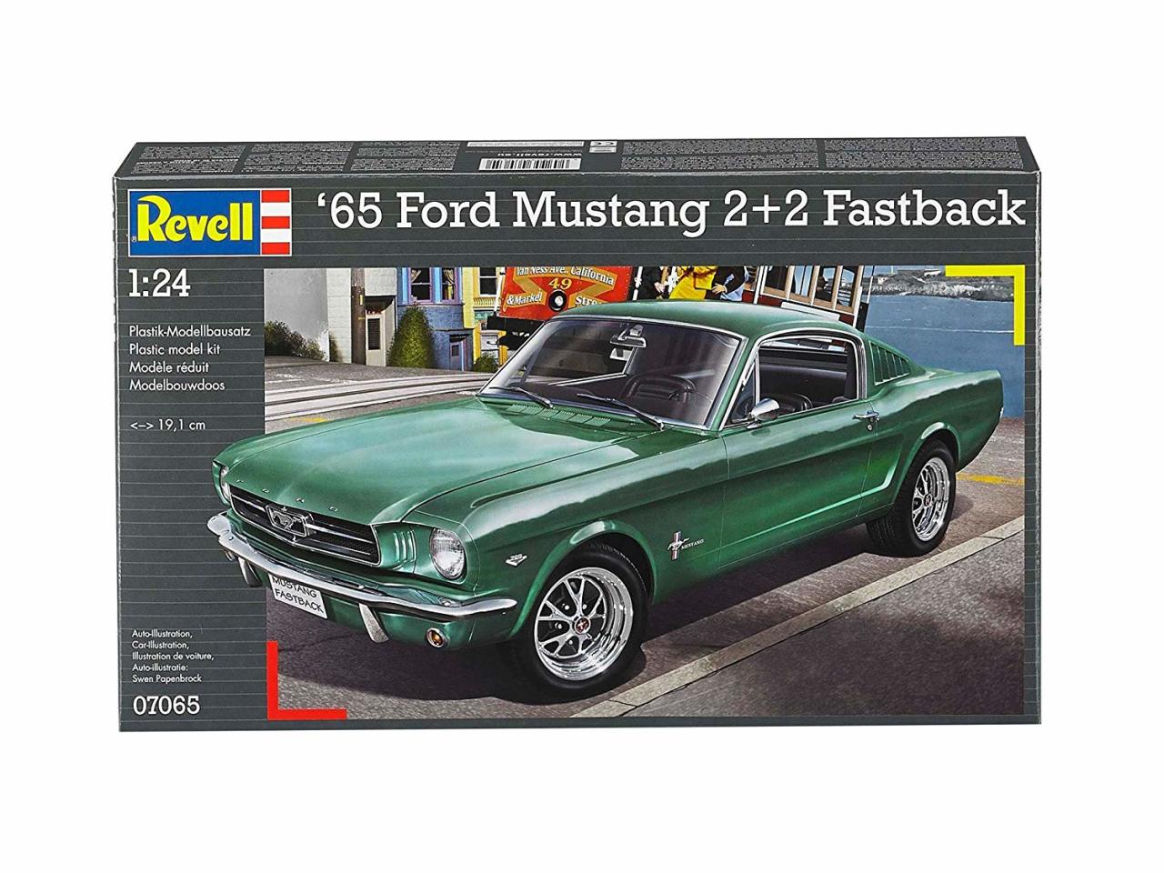 65 Ford Mustang 2+2 Fastback - 1:24 - 7065