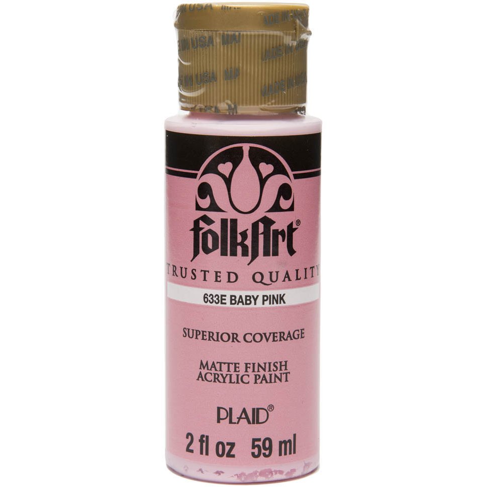 Folkart Akrilik Boya 59 ml - 633 Baby Pink