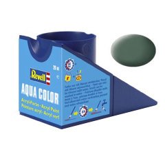 Aqua Color Maket Boyası - Greenish Gray Mat - 18ml - 36167