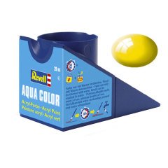 Aqua Color Maket Boyası - Sarı Parlak - 18ml - 36112
