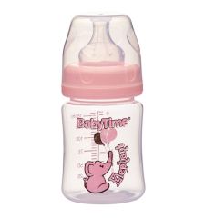 BabyTime BT076 Geniş Ağız Pp Biberon 150Cc - Pembe