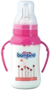 Bambino Geniş Ağızlı Kulplu No:1 Biberon 250 Ml.