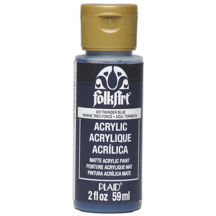 Folkart Akrilik Boya 59 ml - 609 Thunder Blue