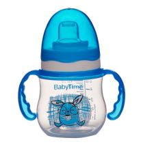 BabyTime BT106 Damla Akıtmaz Kulplu Bardak 150Ml - Mavi