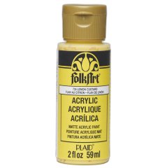 Folkart Akrilik Boya 59 ml - 735 Lemon Custard