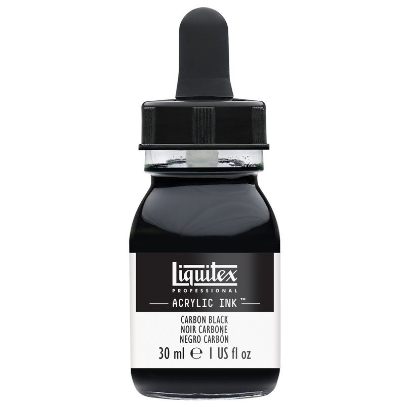 Akrilik Mürekkep 30ml - Carbon Black