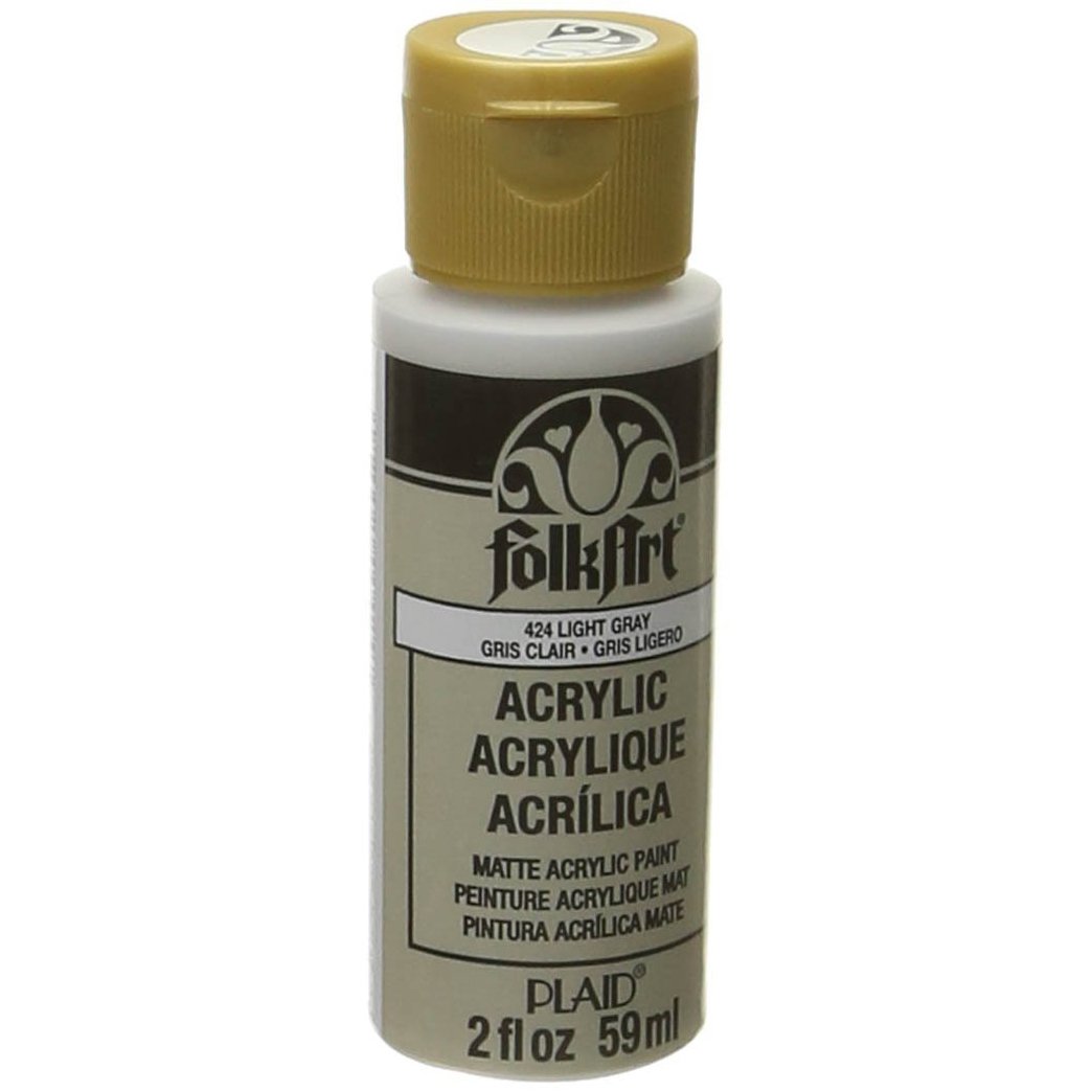 Folkart Akrilik Boya 59 ml - 424 Light Gray