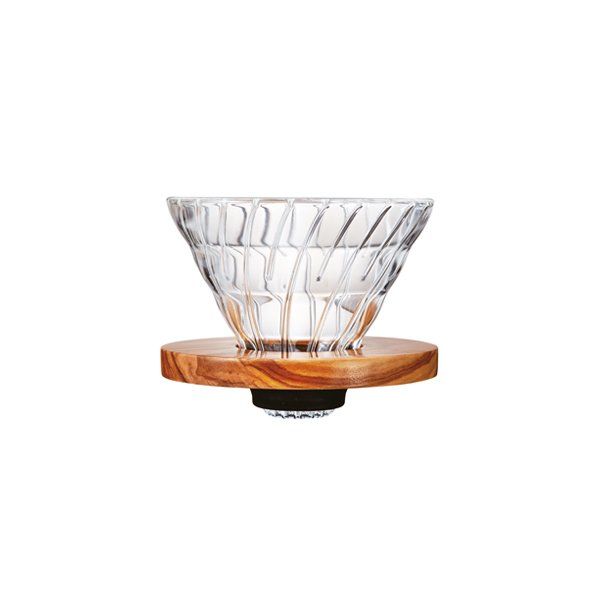 Hario V60 02 Cam Dripper Olive Wood