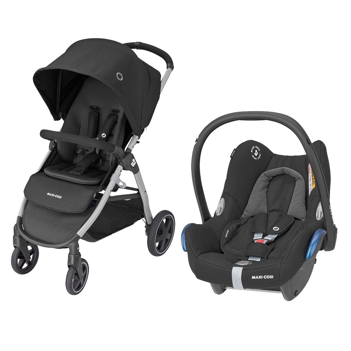 Maxi-Cosi Gia Travel Sistem Bebek Arabası  / Essential Black