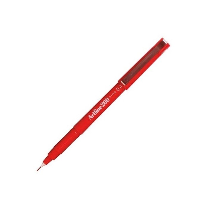 Fineliner 0.4mm Red