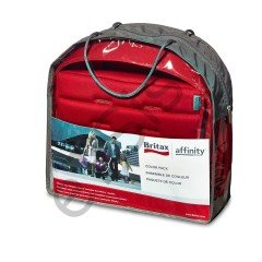 Britax Römer Affinity 2 Bebek Arabası Gri Kumaş Beyaz Kasa + Kırmızı Renk Paketi HEDİYE