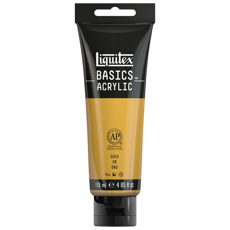 Basics Akrilik 118ml - Gold 234